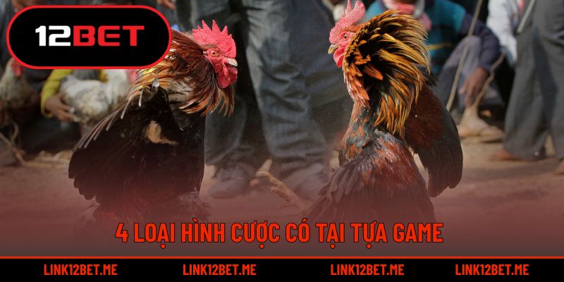 4 loại hình cược có tại tựa game 